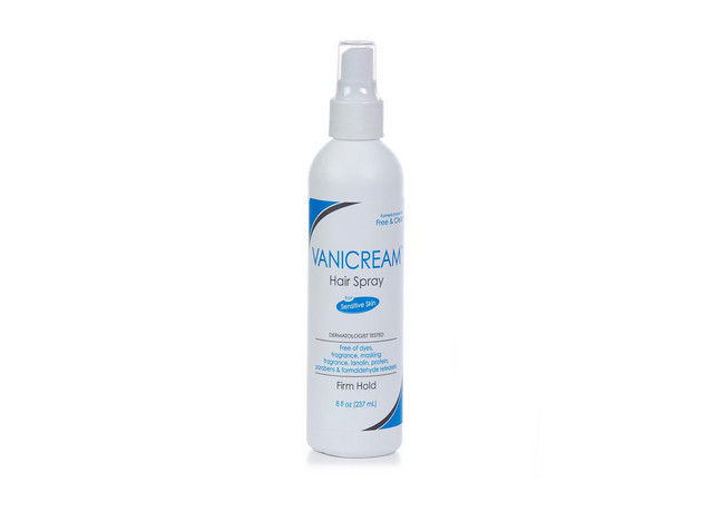 Vanicream Hairspray, Fragrance-Free - 8oz Firm Hold Front Label