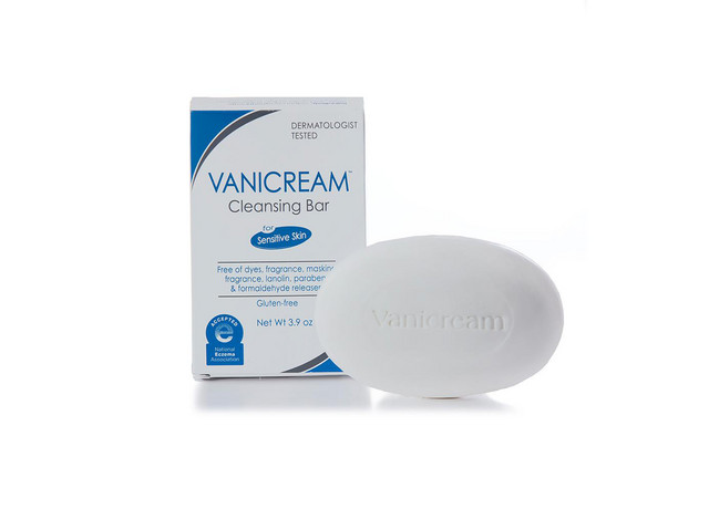 Vanicream Cleansing Bar for Sensitive Skin - Bar Soap with Box