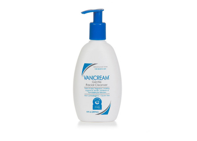 Vanicream Gentle Facial Cleanser for Sensitive Skin - 8oz Front Label 