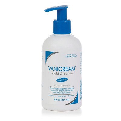 Vanicream Liquid Cleanser, Soap-Free - 8oz Front Label