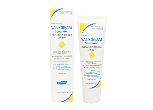 Vanicream Sunscreen Broad Spectrum Spf 50 Unscented Sensitive Skin
