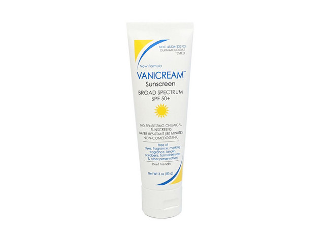 Vanicream Mineral Sunscreen Broad Spectrum SPF 50+ for Sensitive Skin - 3 oz Tube and Carton