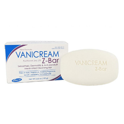Vanicream Z-Bar Medicated Zinc Cleansing Bar - Soap and Box 3.25oz